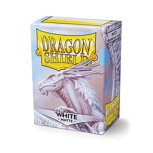 DRAGON SHIELD MATTE SLEEVE 100CT - WHITE
