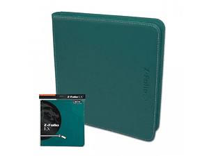 CARPETA BCW GAMING Z-FOLIO 12-POCKET LX - TEAL