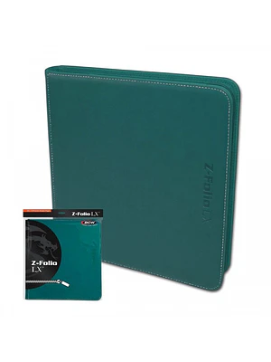 CARPETA BCW GAMING Z-FOLIO 12-POCKET LX - TEAL