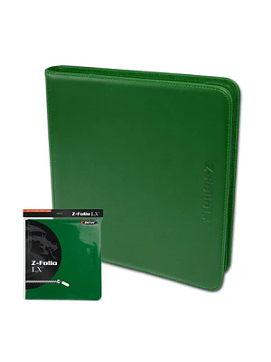 CARPETA BCW GAMING Z-FOLIO 12-POCKET LX - VERDE