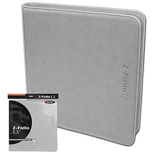 CARPETA BCW GAMING Z-FOLIO 12-POCKET LX - WHITE