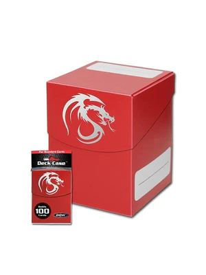 GAMING DECK CASE LARGE RED- BCW