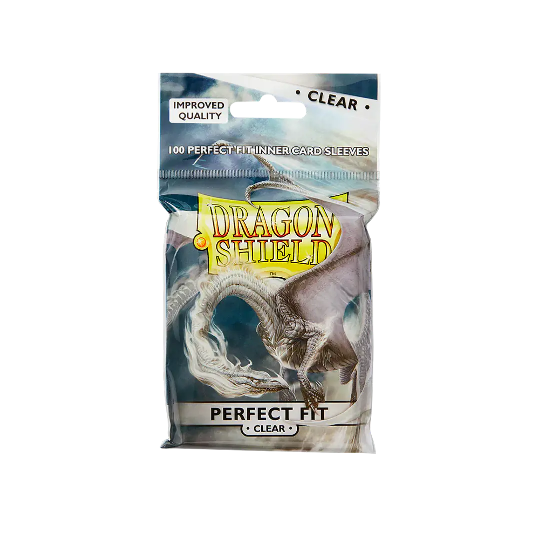 PROTECTORES CLEAR STANDARD SIZE (100) - DRAGON SHIELD 1