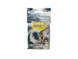 PROTECTORES CLEAR STANDARD SIZE (100) - DRAGON SHIELD