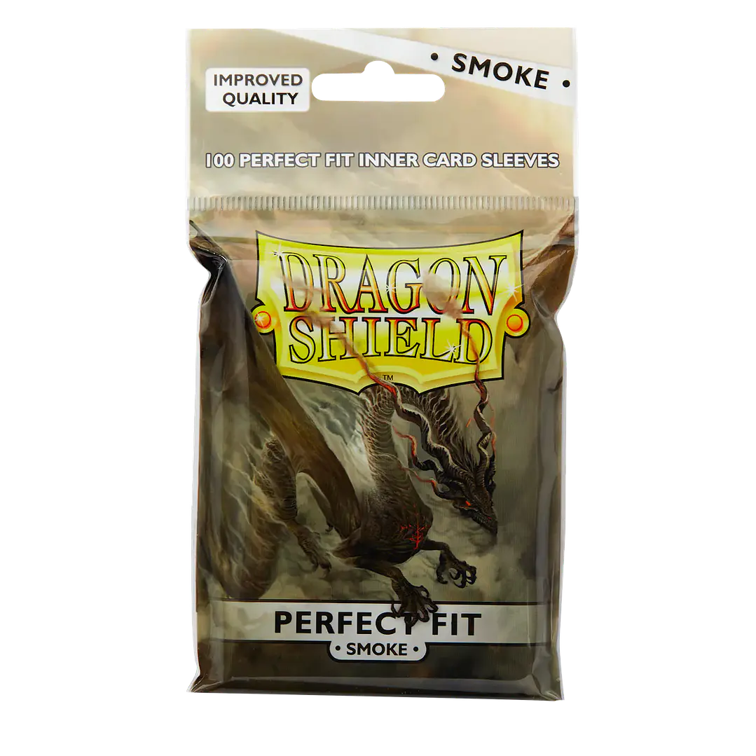 PROTECTORES SMOKE STANDARD SIZE (100) - DRAGON SHIELD 1