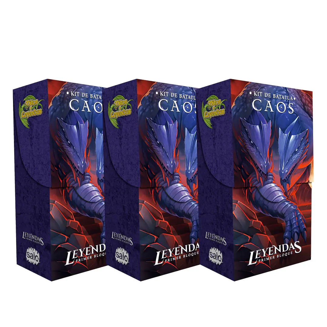 KIT DE BATALLA CAOS X3 1