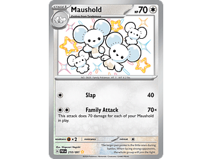 Maushold - 210/091 - Shiny Rare - Ingles