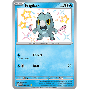 Frigibax Shiny 128/091 - Singles Pokemon TCG