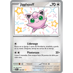 Jigglypuff - 198/091 - Shiny Rare - Español