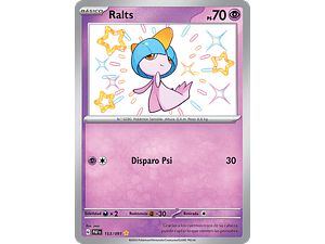 Ralts Shiny 153/091 -  Singles Pokemon TCG