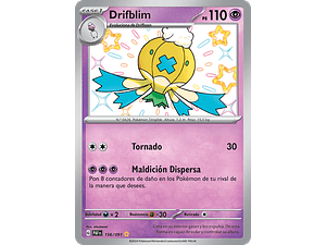 Drifblim - 156/091 - Shiny Rare - Español