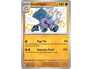 Annihilape - 171/091 - Shiny Rare - Ingles