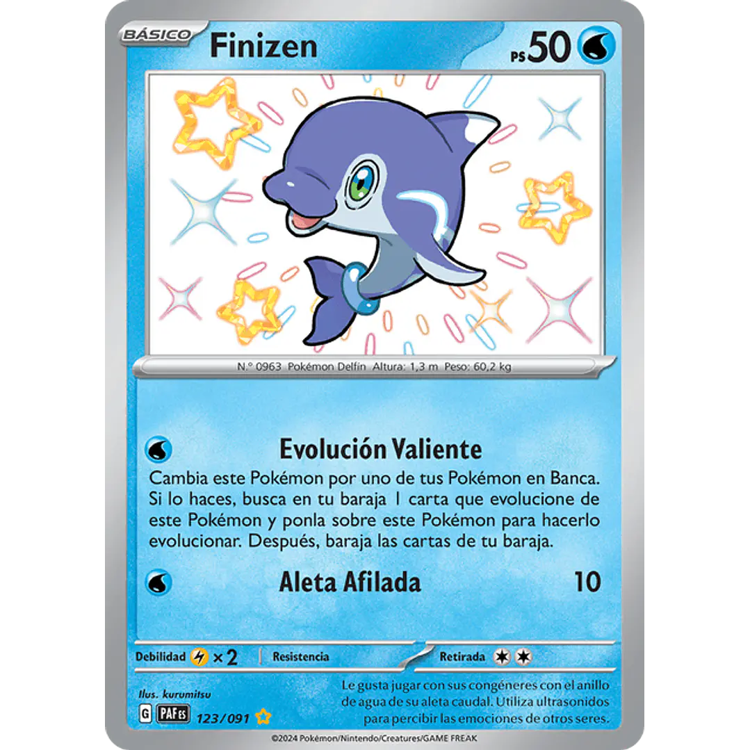 Finizen - 123/091 - Shiny Rare - Español 1