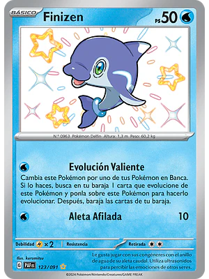 Finizen - 123/091 - Shiny Rare - Español