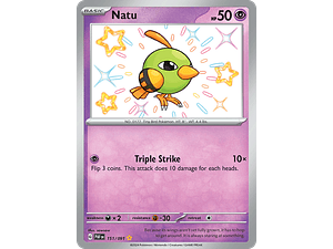 Natu - 151/091 - Shiny Rare - Ingles