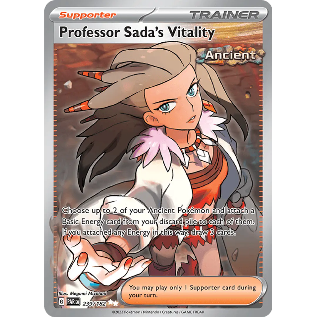Professor Sada's Vitality - 239/182 - Full Art Secret Rare - Ingles 1
