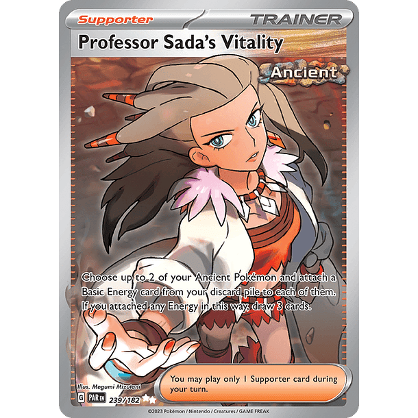 Professor Sada's Vitality - 239/182 - Full Art Secret Rare - Ingles