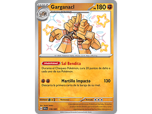 Garganacl - 178/091 - Shiny Rare - Español