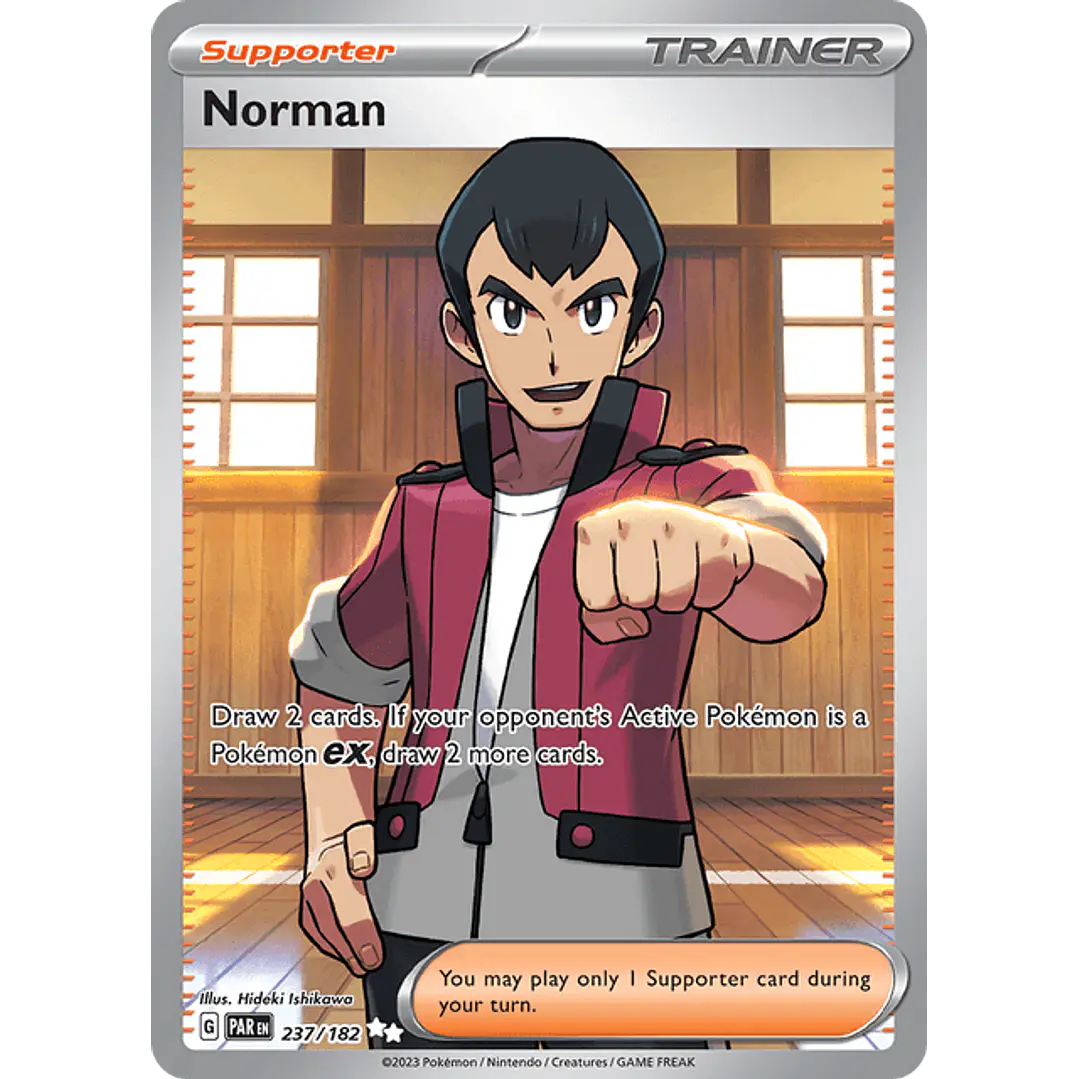 Norman - 237/182 - Full Art Secret Rare - Ingles 1