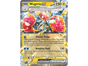 Wugtrio ex - 060/162 - Ultra Rare - Ingles