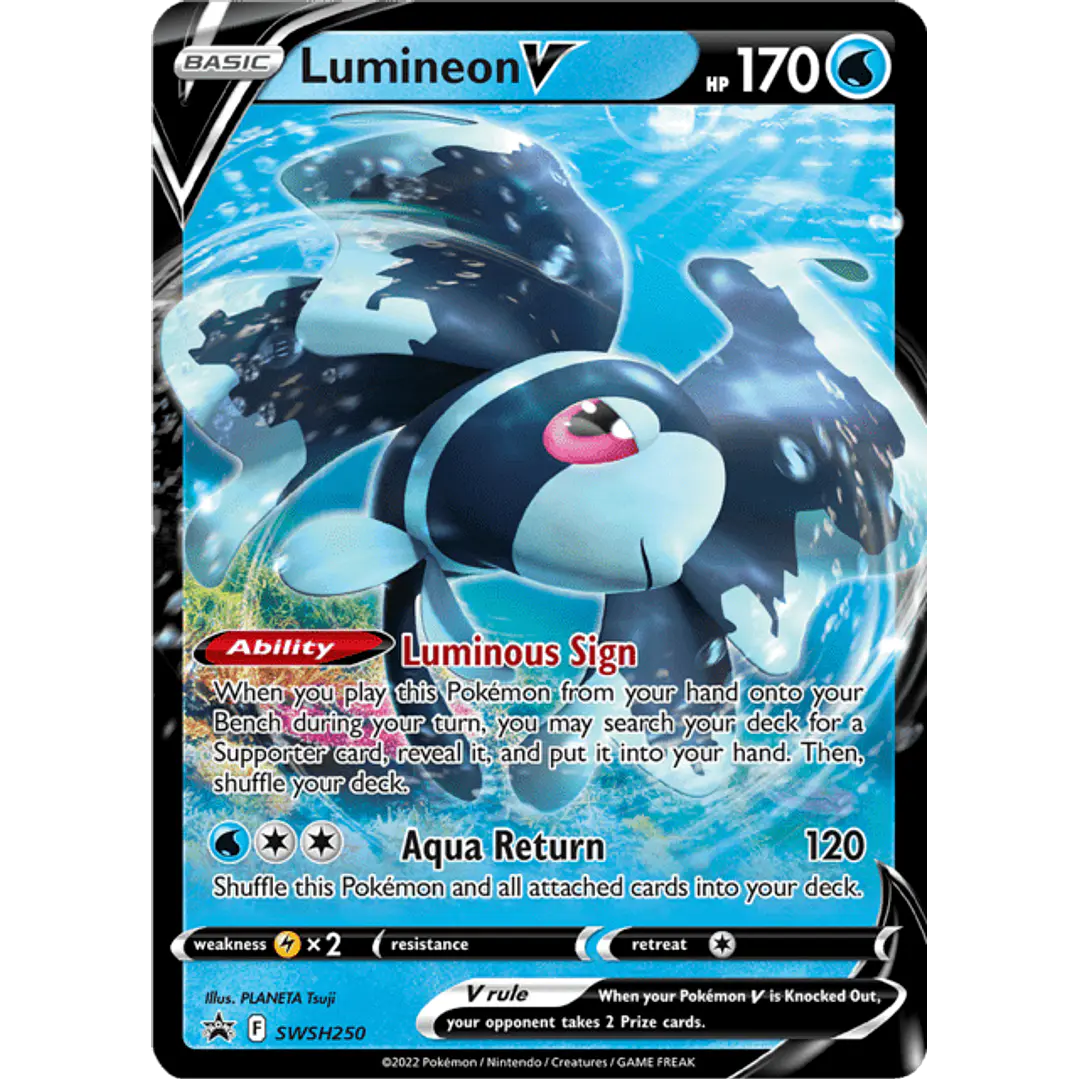 Lumineon V - SWSH250 - Ultra Rare - Ingles 1