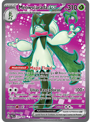 Meowscarada Ex 231/193 - Singles Pokemon TCG