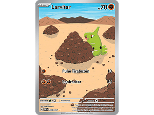 Larvitar - 203/197 - Illustration Rare - Español