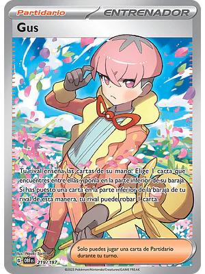 Gus 219/197 - Singles Pokemon TCG