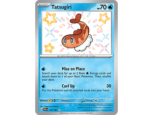 Tatsugiri - 127/091 - Shiny Rare - Ingles