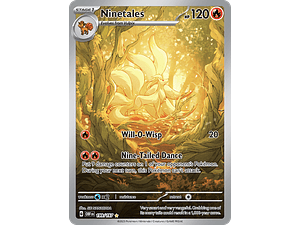 Ninetales - 199/197 - Illustration Rare - Ingles