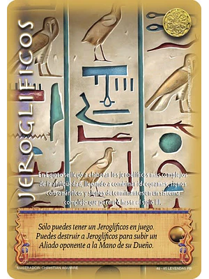 JEROGLIFICOS - SINGLES MITOS Y LEYENDAS