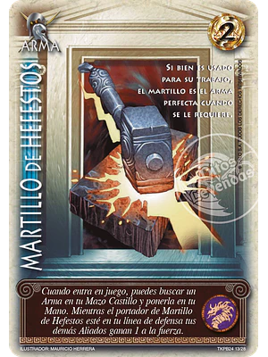 MARTILLO DE HEFESTOS - SINGLES MITOS Y LEYENDAS