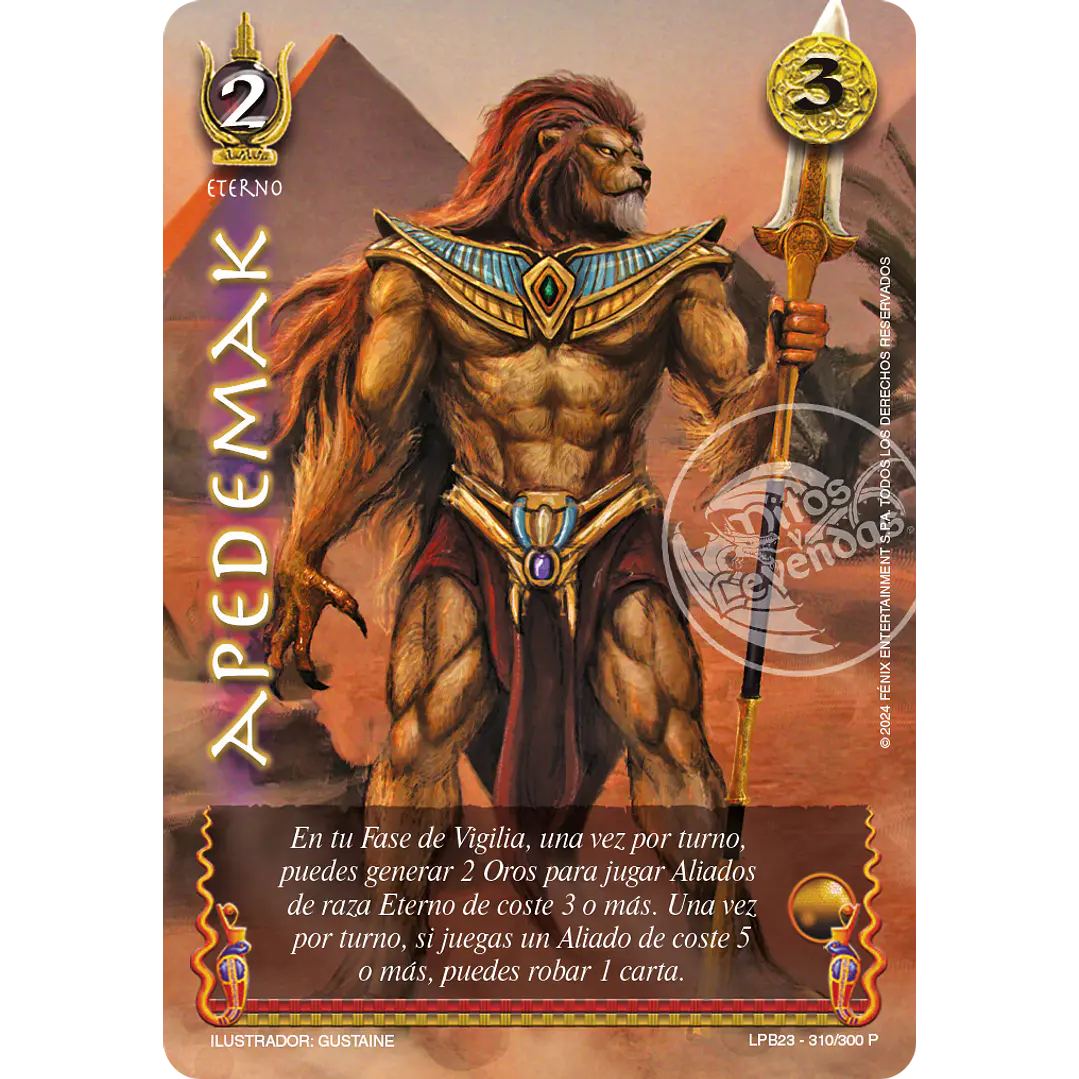APEDEMAK - SINGLES MITOS Y LEYENDAS 1