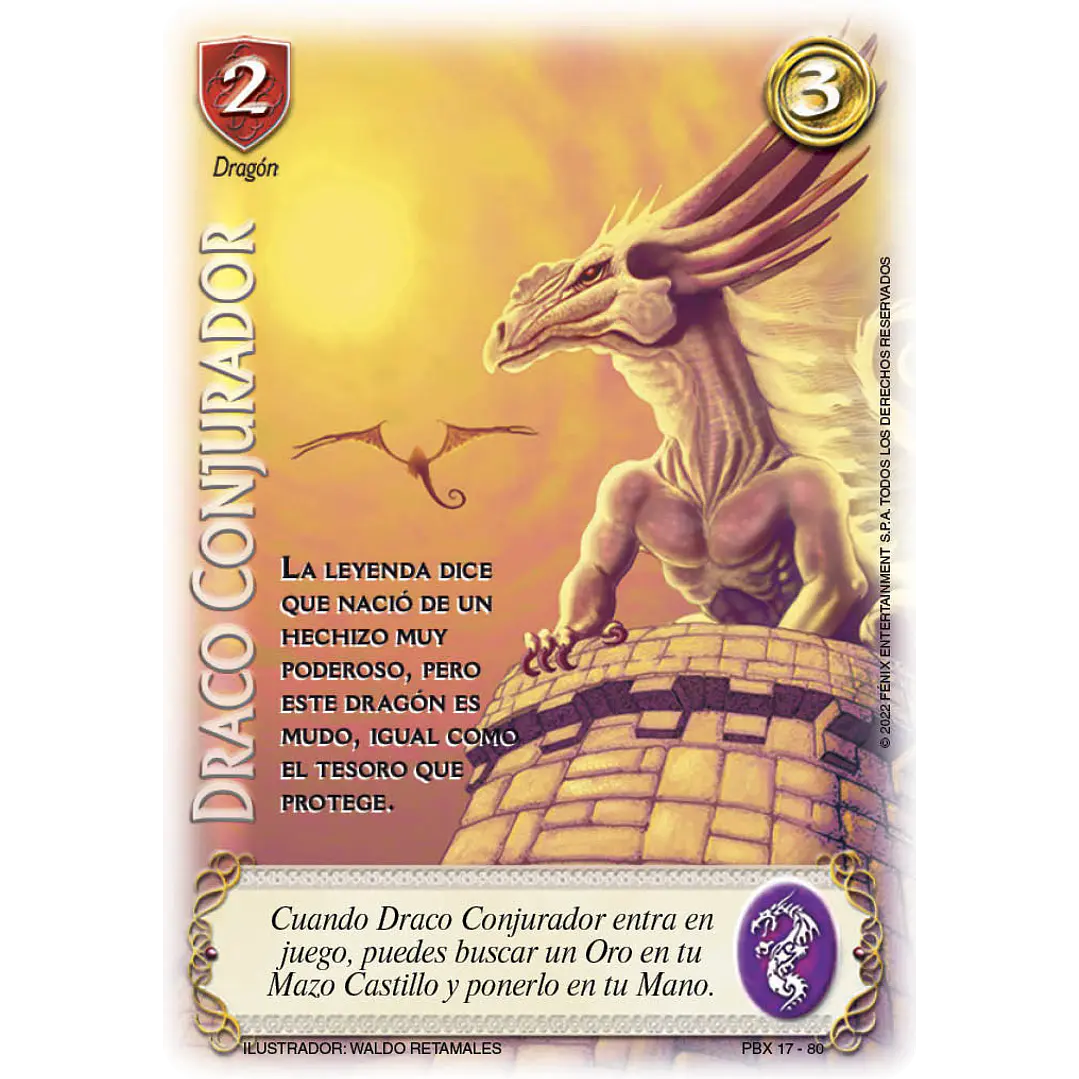 DRACO CONJURADOR FOIL - SINGLES MITOS Y LEYENDAS 1