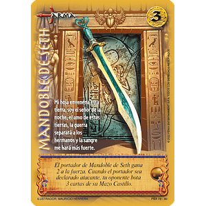 MANDOBLE DE SETH - SINGLES MITOS Y LEYENDAS