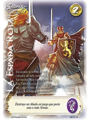 LA ESPADA ROTA - SINGLES MITOS Y LEYENDAS