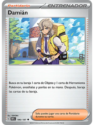 Damian 166/198 - Singles Pokemon TCG