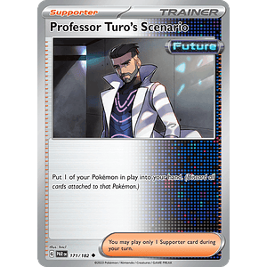 Professor Turo's Scenario 171/182 - Singles Pokemon