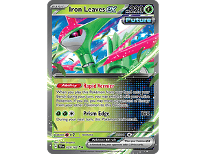 Iron Leaves Ex - 025/162 - Ultra Rare - Singles Pokemon