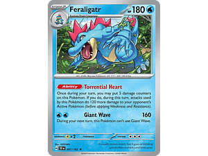 Feraligatr - 041/162 - Singles Pokemon
