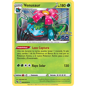 Venusaur - 003/078 - Holo Rare - Singles Pokemon