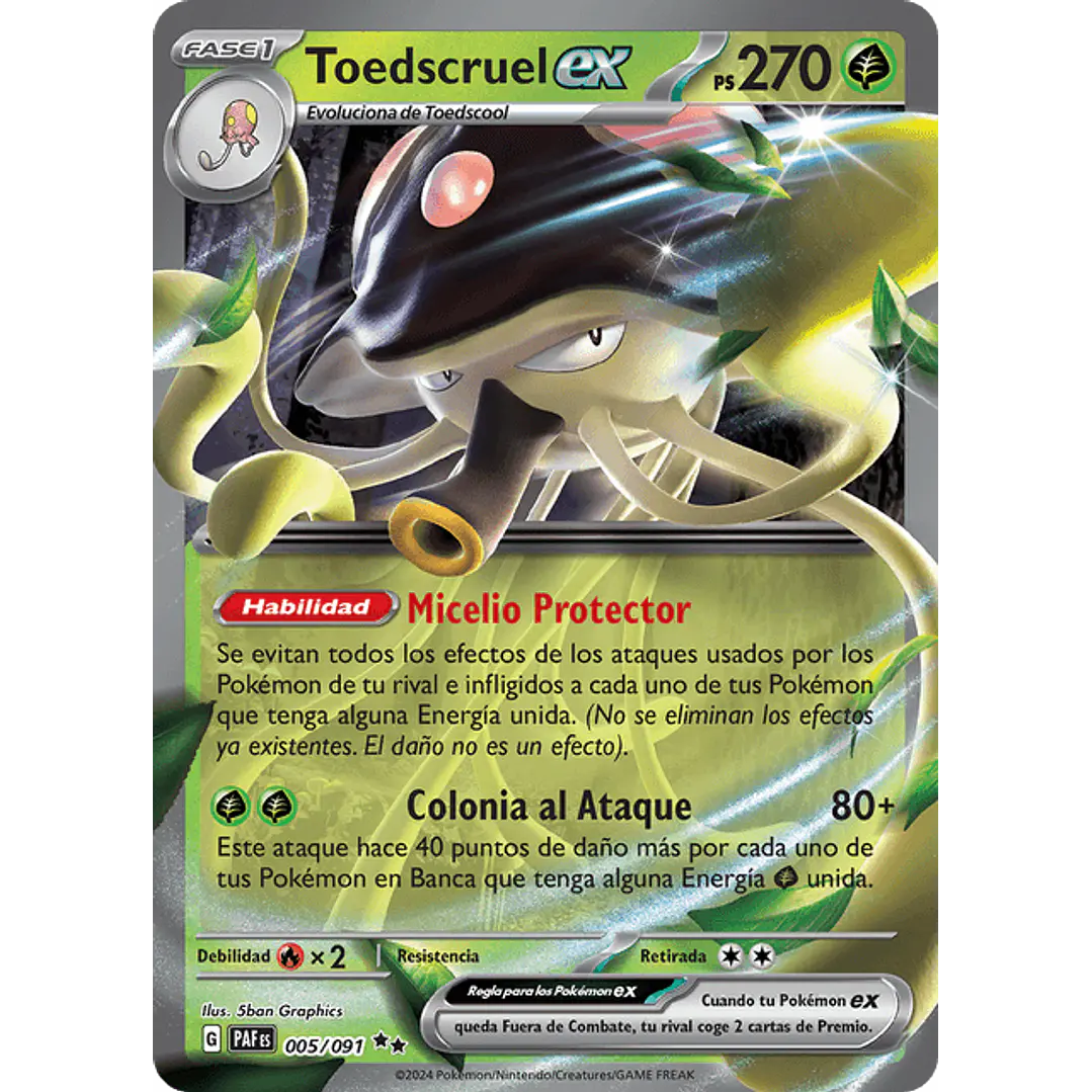 Toedscruel ex - 022/197 - Ultra Rare - Singles Pokemon 1