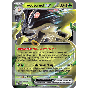 Toedscruel ex - 022/197 - Ultra Rare - Singles Pokemon