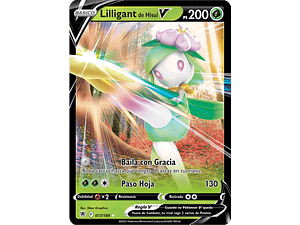 Hisuian Lilligant V - 017/189 - Ultra Rare - Singles Pokemon