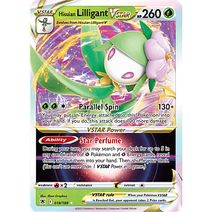 Hisuian Lilligant VSTAR - 018/189 - Ultra Rare - Singles Pokemon