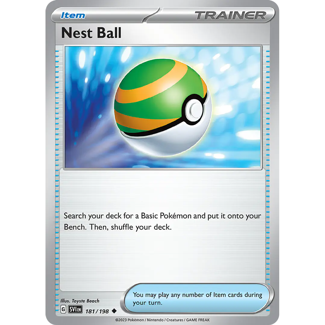 Nest Ball - 181/198 - Uncommon - Singles Pokemon 1