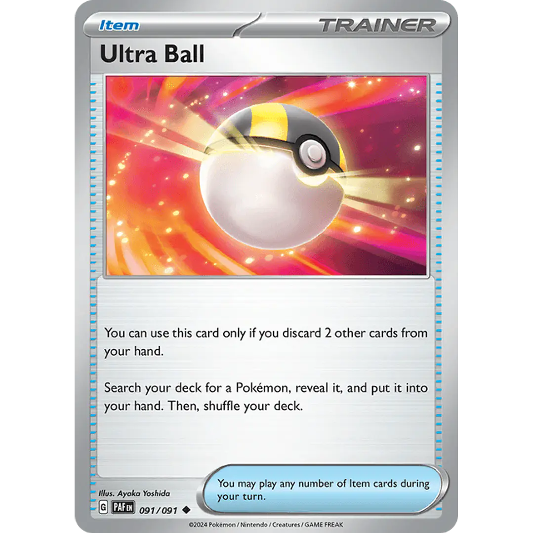 Ultra Ball - 091/091 - Uncommon - Singles Pokemon 1