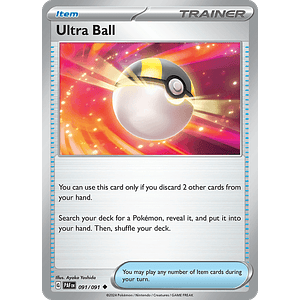 Ultra Ball - 091/091 - Uncommon - Singles Pokemon