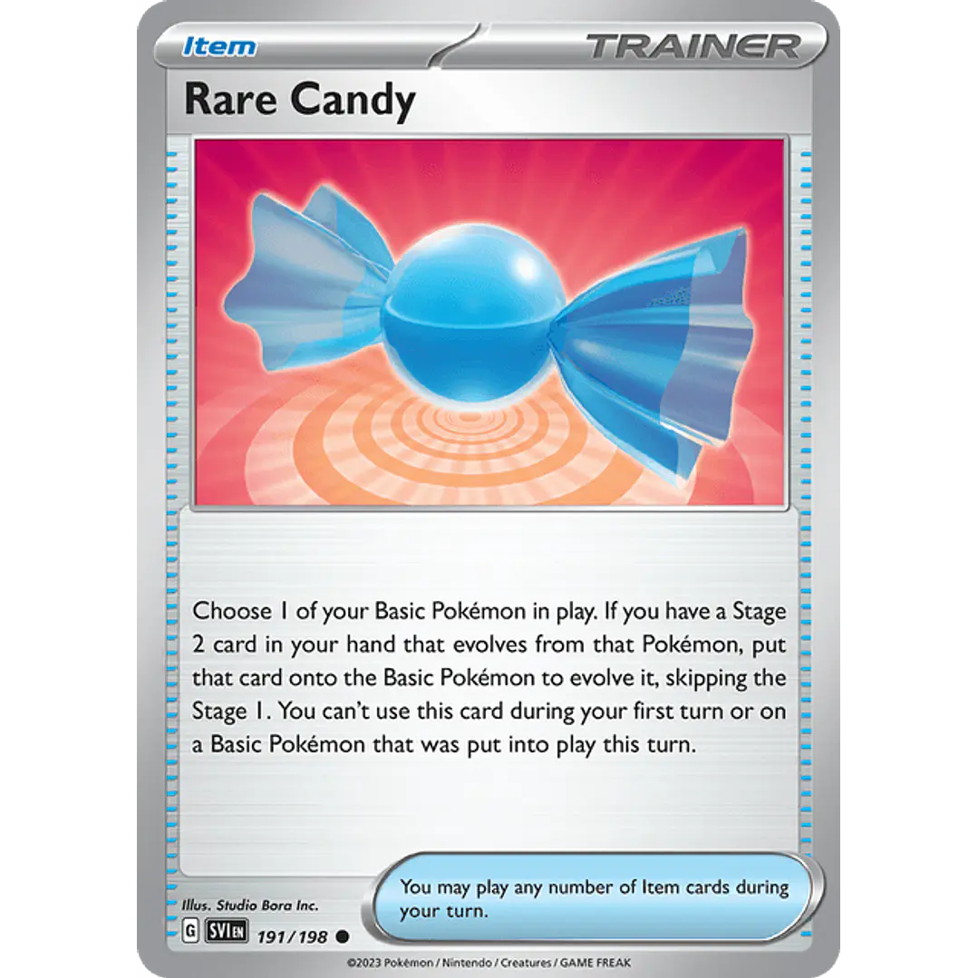 Rare Candy - 191/198 - Common - Singles Pokemon 1