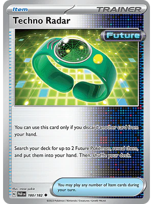 Techno Radar - 180/182 - Uncommon - Singles Pokemon